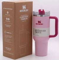 Image 5 of Stanley™️ Classic “FLAMINGO” | 40 Oz. Quencher H2.0 FlowState Tumbler