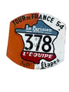 1954 Tour official vehicle metal plate