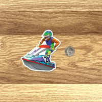 Image 2 of Wave Race 64 Sticker Set (9 Pieces)