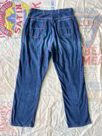 Image 3 of 50's Side Zip Jeans 
