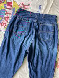 Image 4 of 50's Side Zip Jeans 