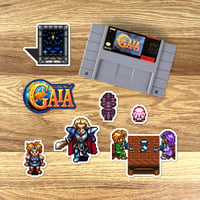 Image 2 of Illusion of Gaia Sticker Set (21 Pieces)