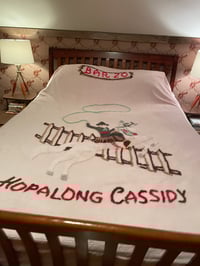 Image 3 of 50’s Hopalong Cassidy Chenille Bedspread
