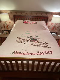 Image 2 of 50’s Hopalong Cassidy Chenille Bedspread