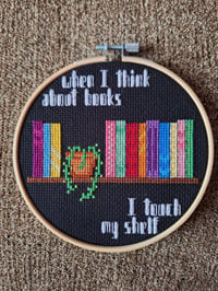 Image 2 of when I think about books... Hoop