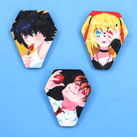 Image 1 of Death Note Coffin Buttons