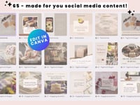 Image 1 of 1:1 Instagram ready, done-for-you social media content for soap makers