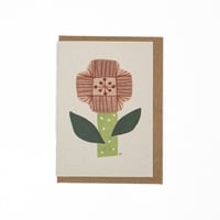  Card - Pink Flower