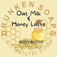 Image 1 of Oat Milk & Honey Latte Body Butter