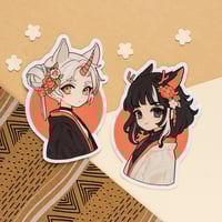 STICKERS - Kiyu & Miyu (S16)