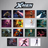 Image 1 of X-Men Legends Magnet Set (16 Pieces)