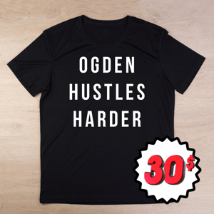 Image of Ogden Hustles Harder Tee