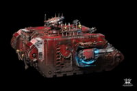 Image 4 of Commission painting - Chaos Land Raider World Eaters