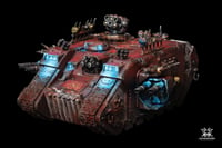 Image 1 of Commission painting - Chaos Land Raider World Eaters