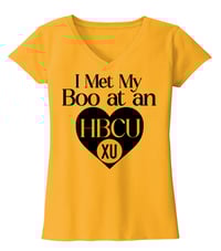 Image 1 of I Met My Boo at an HBCU T-Shirt