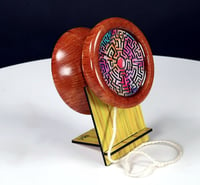 Image 2 of Exotic Australian Sheoak Rainbow Maze yo-yo, #2025-043