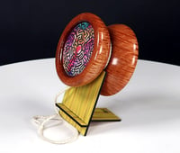 Image 5 of Exotic Australian Sheoak Rainbow Maze yo-yo, #2025-043