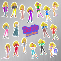 Barbie: Super Model Magnet Set (18 Pieces)