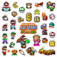 Image 1 of Super Mario All-Stars: Super Mario World Sticker Set (32 Pieces)