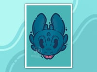 Toothless Smaugust Art Print