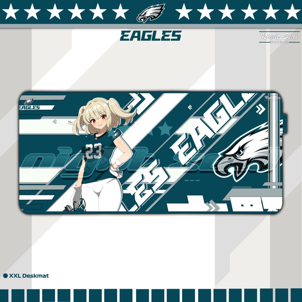 Image of Eagles x Waifus / Desk Mat 