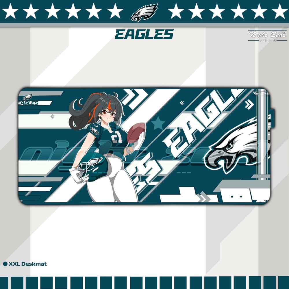 Image of Eagles x Waifus / Desk Mat 