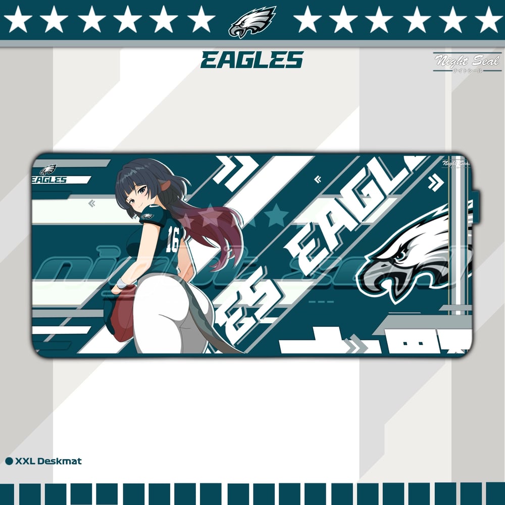 Image of Eagles x Waifus / Desk Mat 