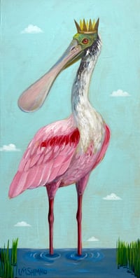 Roseate Spoonbill Crown I