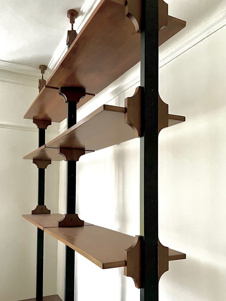 Image of Italian Floor to Ceiling Shelving Unit, Single/Double Bay