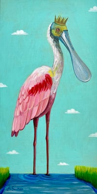 Roseate Spoonbill Crown III