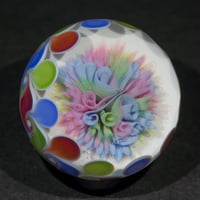 Image 6 of Pastel Dbl Scroll Implosion Pinwheel Marble