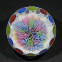 Image 7 of Pastel Dbl Scroll Implosion Pinwheel Marble