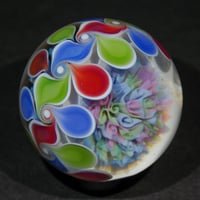 Image 11 of Pastel Dbl Scroll Implosion Pinwheel Marble