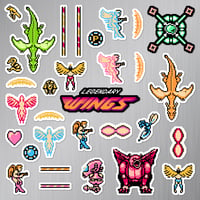 Legendary Wings NES Magnet Set (31 Pieces)