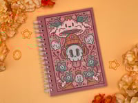 Image 3 of Small Skull Boy Reusable Sticker Book