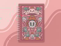 Image 1 of Small Skull Boy Reusable Sticker Book