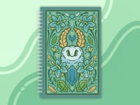 Image 1 of Small Blupee Reusable Sticker Book