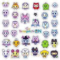 Image 1 of Tamagotchi On: Fairy & Magic Sticker Set (34 Pieces)