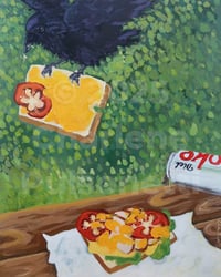 My Lunch - ORIGINAL PAINTING