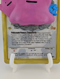 Image 4 of Ditto Handpainted Pokemon TCG 3D Wall Art