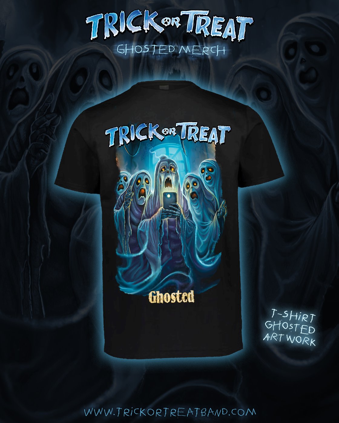 Image of GHOSTED ARTWORK  T-SHIRT