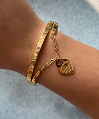 Love lock bangle
