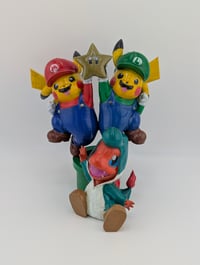 Image 1 of Mariochu Pokemon Inspired Handpainted Model