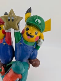Image 5 of Mariochu Pokemon Inspired Handpainted Model