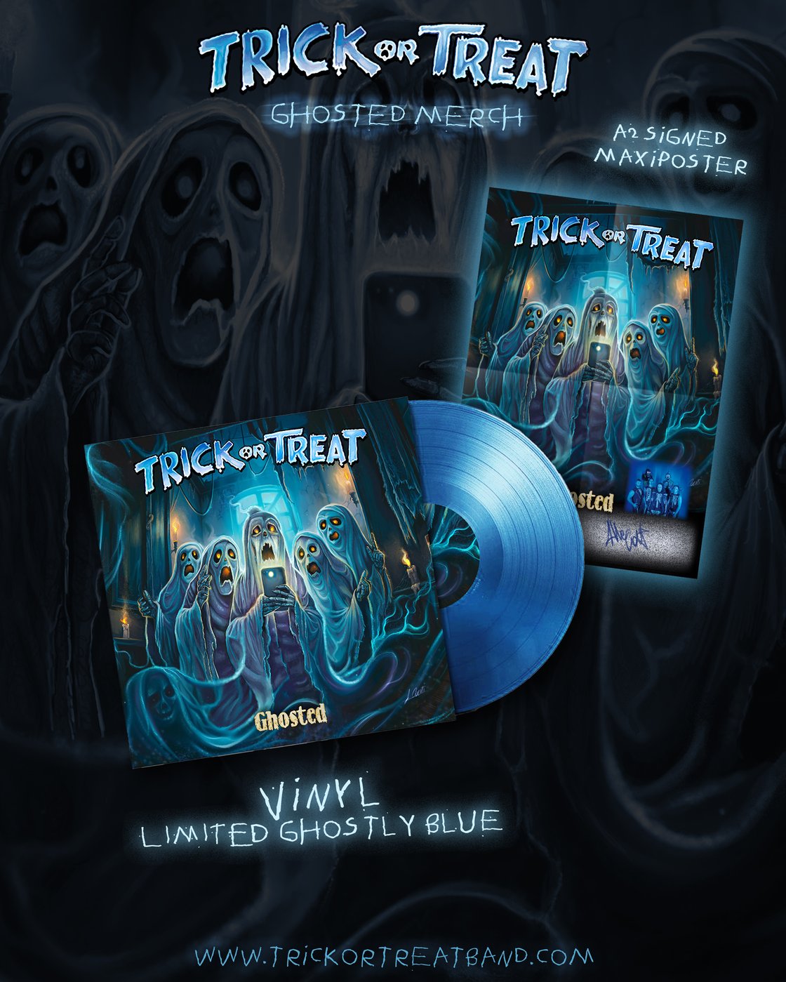 Image of BLUE GHOSTED VINYL (limited)