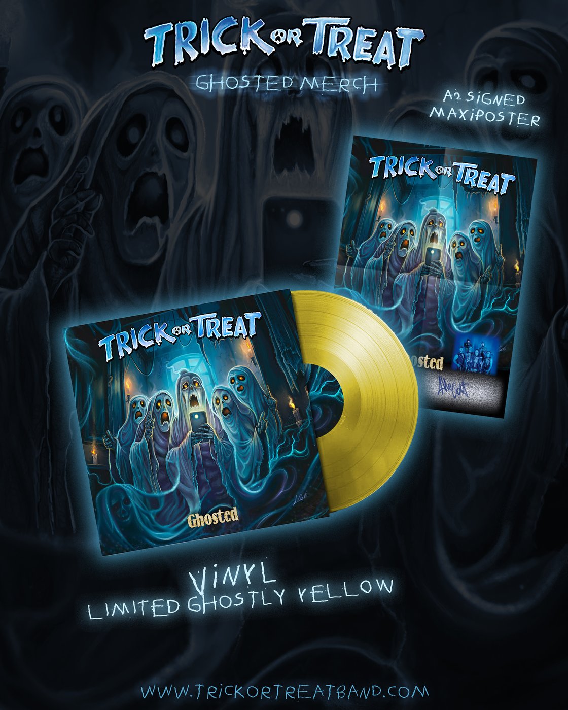 Image of YELLOW GHOSTED VINYL (strictly limited)