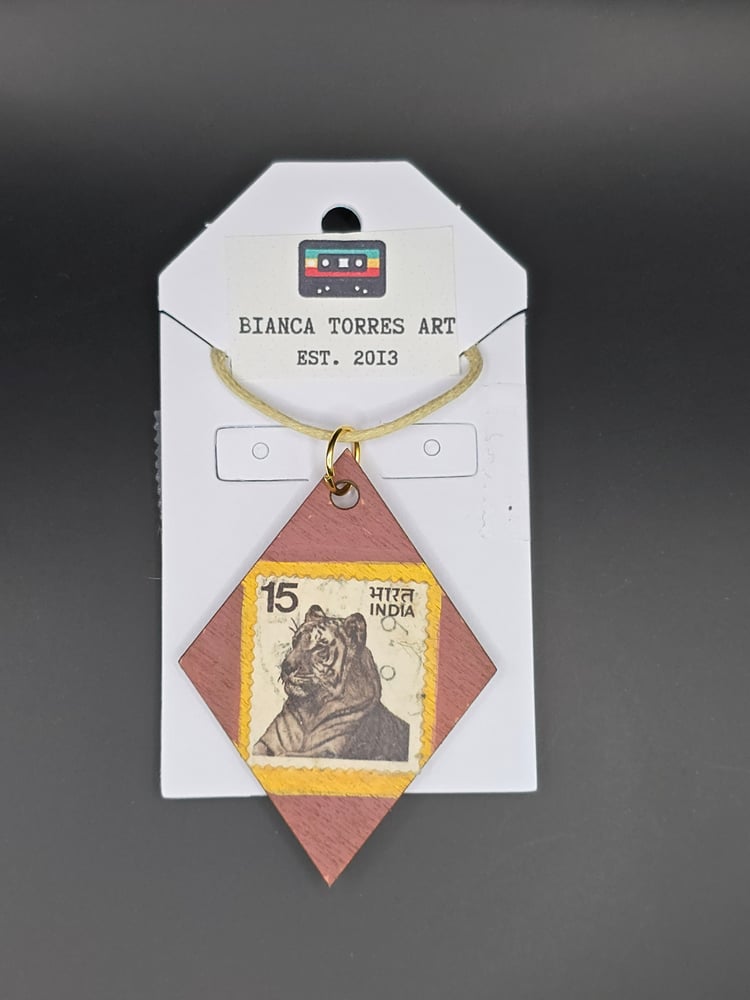 Image of TIGER STAMP NECKLACE 
