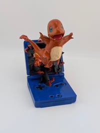 Image 1 of Charmander Comes Alives FanArt Handpainted Model