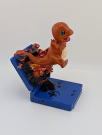 Image 2 of Charmander Comes Alives FanArt Handpainted Model