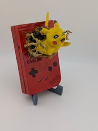 Image 1 of Pikachu Comes Alive FanArt Handpainted Model